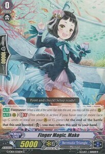 Finger Magic, Mako [G Format] Card Front