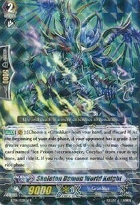Skeleton Demon World Knight Card Front