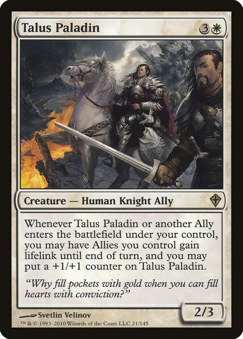 Talus Paladin Card Front