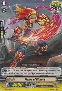 Flame of Victory Card Front