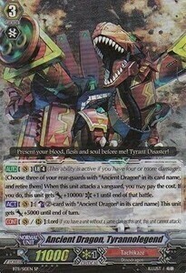 Ancient Dragon, Tyrannolegend Card Front