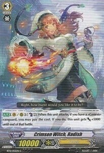 Crimson Witch, Radish [G Format] Card Front