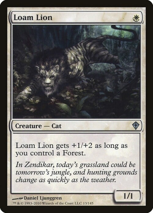 Loam Lion Card Front