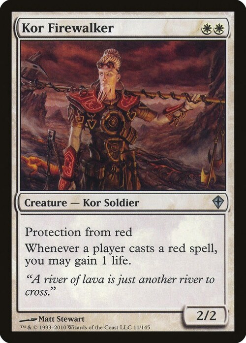 Kor Firewalker Card Front