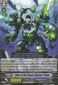 Titan of the Beam Cannon Tower Card Front