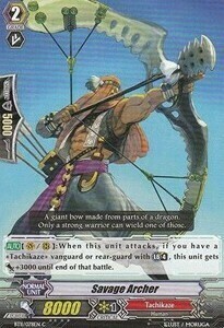 Savage Archer Card Front