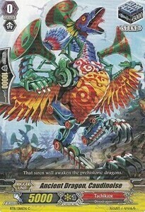 Ancient Dragon, Caudinoise Card Front