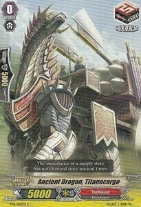 Ancient Dragon, Titanocargo Card Front