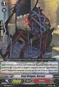 Seal Dragon, Kersey [G Format] Card Front