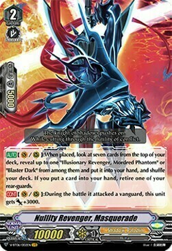 Nullity Revenger, Masquerade Card Front