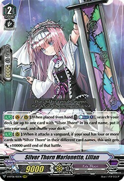 Silver Thorn Marionette, Lilian [V Format] Card Front