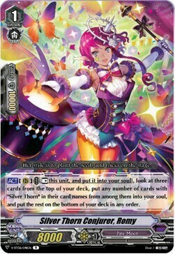 Silver Thorn Conjurer, Romy [V Format] Card Front