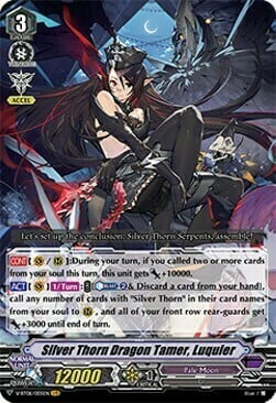 Silver Thorn Dragon Tamer, Luquier [V Format] Card Front