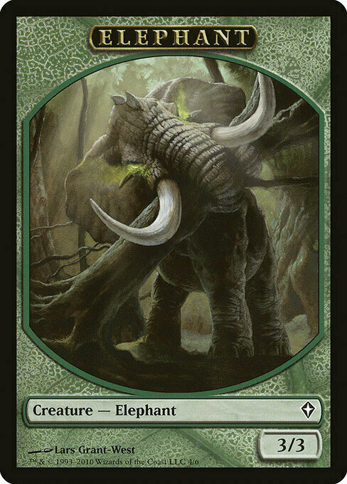 Elephant Card Front