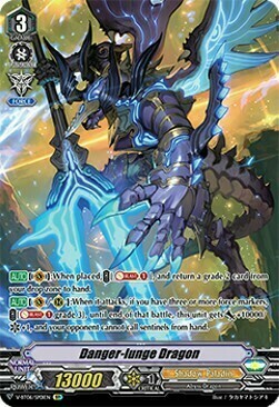 Danger-lunge Dragon [V Format] Card Front