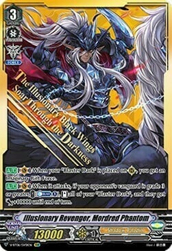 Illusionary Revenger, Mordred Phantom [V Format] Card Front