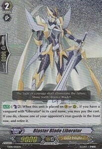 Blaster Blade Liberator Card Front