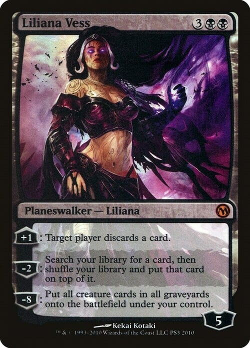 Liliana Vess Card Front