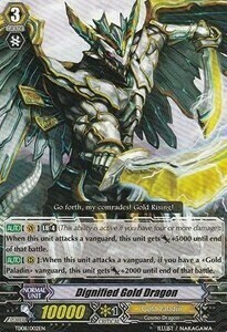 Dignified Gold Dragon [G Format] Frente