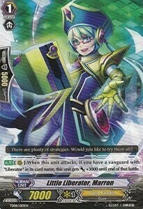 Little Liberator, Marron Card Front