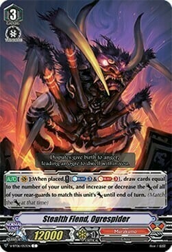 Stealth Fiend, Ogrespider [V Format] Card Front