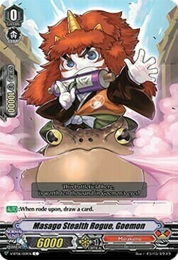 Masago Stealth Rogue, Goemon [V Format] Card Front