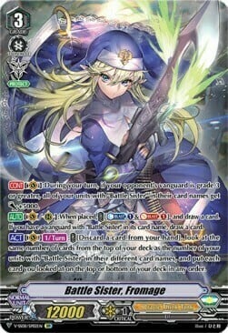 Battle Sister, Fromage [V Format] Card Front