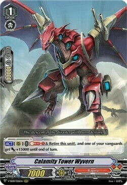 Calamity Tower Wyvern Card Front