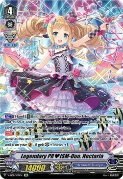 Legendary PRISM-Duo, Nectaria [V Format] Card Front