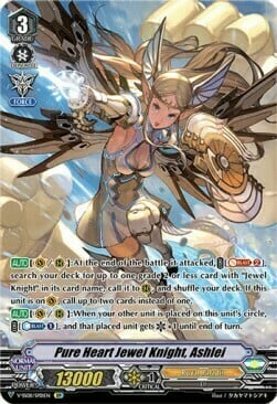 Pure Heart Jewel Knight, Ashlei [V Format] Card Front