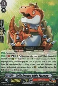 Child Dragon, Little Tyranno [G Format] Card Front
