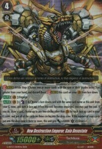 New Destruction Emperor, Gaia Devastate [G Format] Card Front