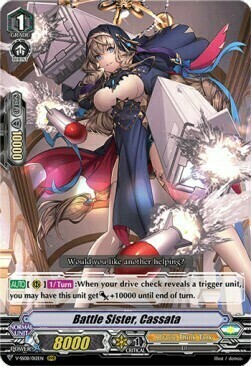 Battle Sister, Cassata Card Front