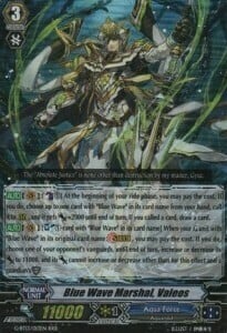 Blue Wave Marshal, Valeos [G Format] Card Front