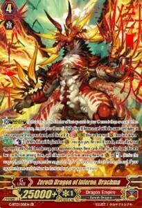Zeroth Dragon of Inferno, Drachma Card Front