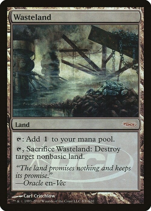 Lande Desolate Card Front
