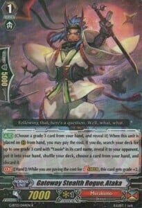 Gateway Stealth Rogue, Ataka Card Front
