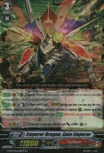 Emperor Dragon, Gaia Emperor [G Format] Card Front