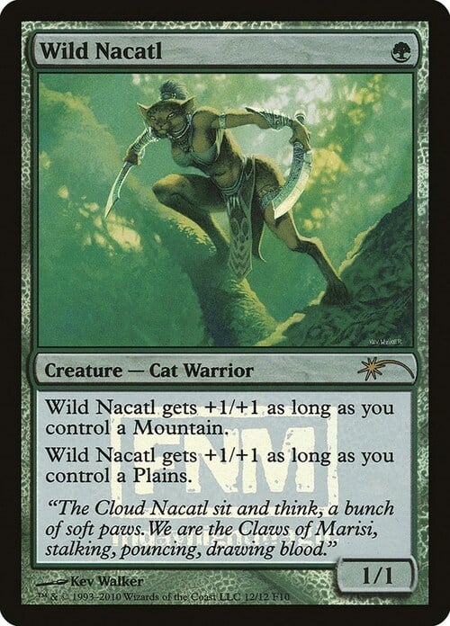 Wild Nacatl Card Front
