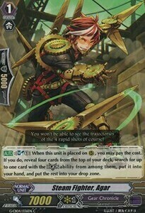 Steam Fighter, Agar [G Format] Card Front