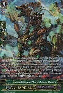 Interdimensional Beast, Pandora Chimera Card Front