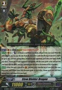 Slow Divider Dragon Card Front