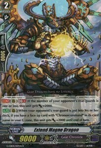 Extend Magne Dragon Card Front