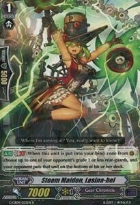 Steam Maiden, Lasina-bel Card Front
