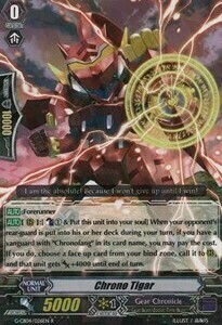 Chrono Tigar [G Format] Card Front