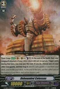 Unbounded Colossus Card Front