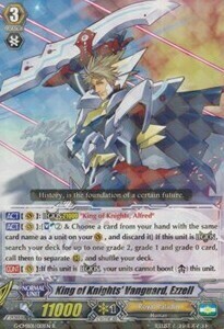 King of Knights' Vanguard, Ezzell Card Front