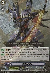 Gold Rutile Card Front