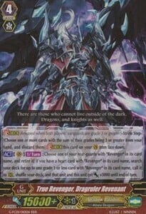 True Revenger, Dragruler Revenant Card Front