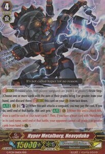 Hyper Metalborg, Heavyduke Card Front